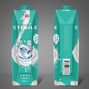 上首鉆石包無(wú)菌發(fā)酵酸奶飲料冷藏裝1L