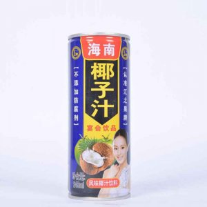 上首風(fēng)味椰汁易拉罐飲料245ml