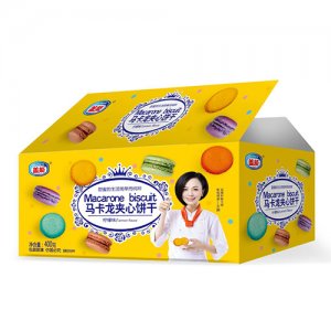 蓋能馬卡龍夾心餅干檸檬味