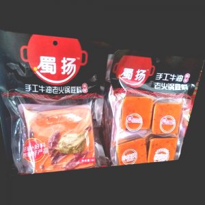 蜀揚(yáng)手工牛油老火鍋底料麻辣味