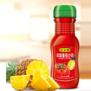 百家鮮鳳梨番茄沙司500g