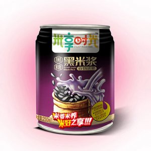 米享時(shí)光黑糖黑米谷物濃漿250ml