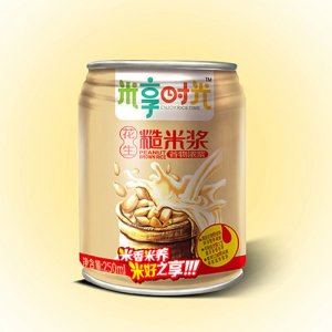 米享時(shí)光花生糙米漿250ml