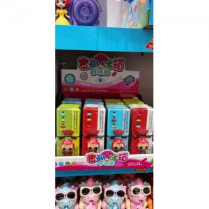 妙趣卡通糖玩密碼冰箱存錢(qián)柜