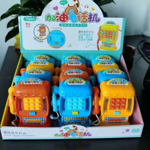 妙趣卡通糖玩加油電話(huà)機(jī)