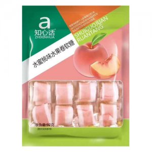 知心話水蜜桃味水果卷軟糖92g