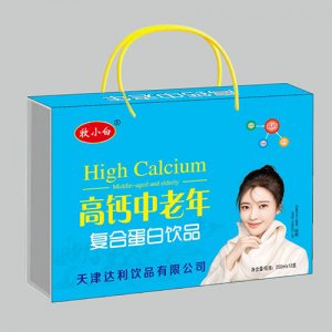 牧小白高鈣中老年復合蛋白飲品箱裝