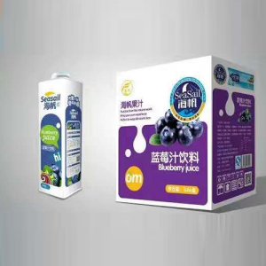 海帆藍莓汁盒裝1L