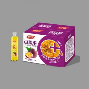 椰當(dāng)當(dāng)百香果發(fā)酵復(fù)合果汁飲料480ml