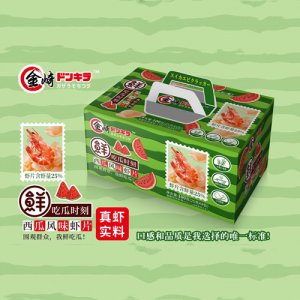 金崎蝦片西瓜風(fēng)味箱裝25克x4包