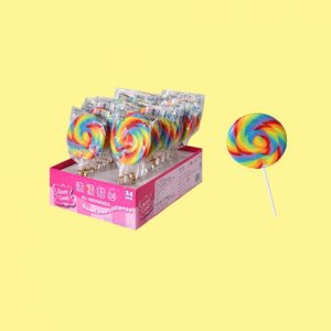 酷奇智圓形卷板糖