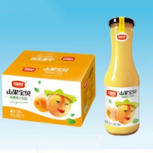 富順康山果寶貝黃桃果汁飲料320mlx15瓶