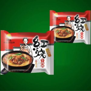 思杰老版相思面紅燒牛肉味106g