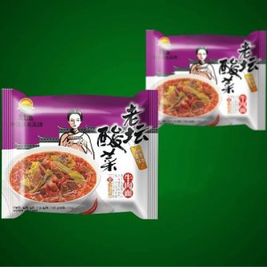 思杰老版相思面老壇酸菜味110g