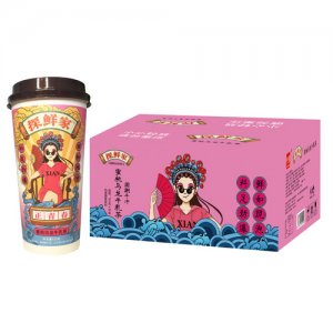 探險(xiǎn)家國(guó)潮手沖蜜桃烏龍牛乳茶箱裝125gx20杯