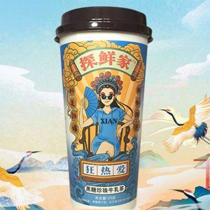 探險(xiǎn)家狂熱愛黑糖珍珠牛乳茶125g