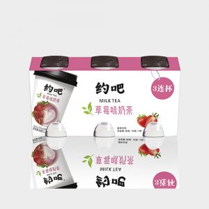約吧草莓味奶茶箱裝