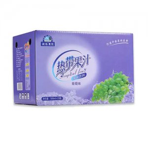 新馬果飲熱帶果汁葡萄味飲料箱裝