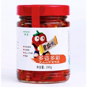 真椒傲多姿多彩山珍雪椒絲240g