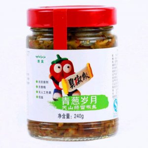 真椒傲青蔥歲月綠雪椒絲240g