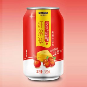 纖果知芝士+山楂乳酸菌果蔬汁飲品320ml