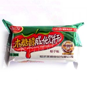 來利發(fā)木糖醇威化餅干椰子味