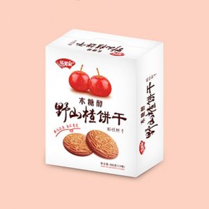 樂美家木糖醇野山楂餅干200克（12包）