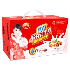 巧越高鈣核桃花生奶復(fù)合蛋白飲品禮盒裝
