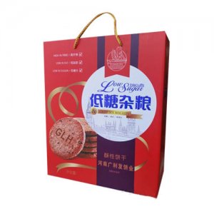廣利發(fā)低糖雜糧酥性餅干禮盒裝
