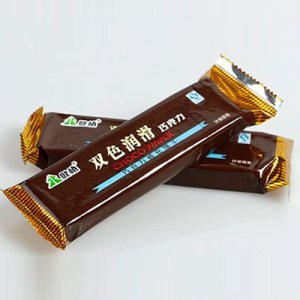 健柏雙色潤(rùn)滑巧克力威化餅干