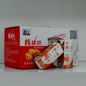 嘉仕核桃奶復(fù)合蛋白飲料200mlx12盒
