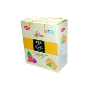 康納德水果蔬菜餅干盒裝