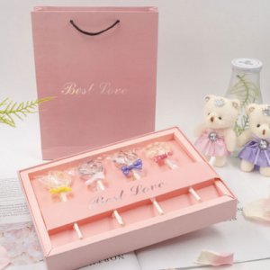 棒工匠花瓣手工生日禮品棒棒糖