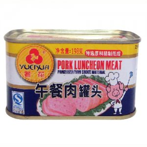 粵花午餐肉罐頭198g
