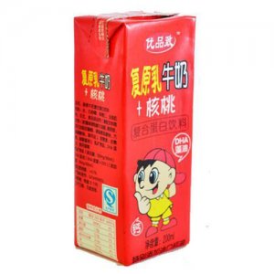 優(yōu)品致復(fù)原乳核桃牛奶200ml