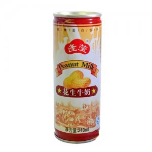 蓬瀅花生牛奶高罐240ml