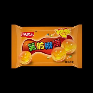 多米樂(lè)笑臉嘟嘟餅干（黃）