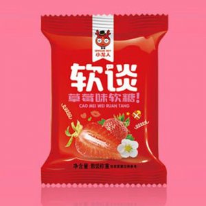 小龍人軟談水果味軟糖草莓味