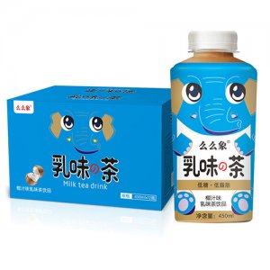 么么象椰子味乳味茶450ml