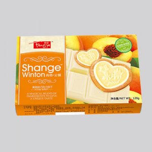 豐業(yè)黃桃味巧克力餅干