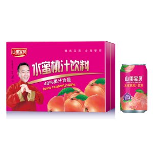 山果寶貝水蜜桃汁飲料禮盒