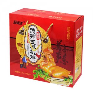 冠香蓮德州五香脫骨扒雞1kg