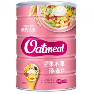 澳氏優(yōu)麥堅果水果燕麥片518g