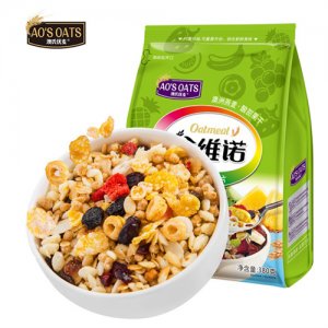 澳氏優(yōu)麥水果谷物麥片380g