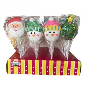 巧巧貓圣誕老人棒棒糖