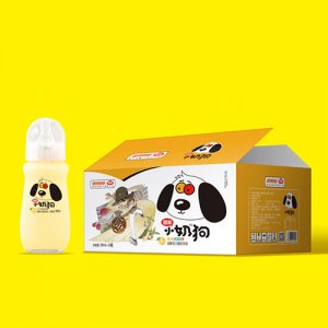 團(tuán)友小奶狗黃桃鈣鐵鋅芝士酸奶