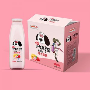 團(tuán)友小奶狗芝士奶昔草莓味