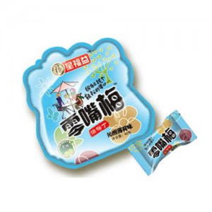 零嘴梅薄荷味話梅丁包裝