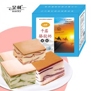 昊利千層駱駝奶蛋糕