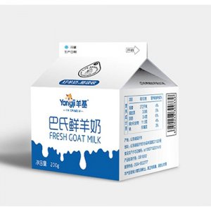 羊基巴氏鮮羊奶箱裝200g